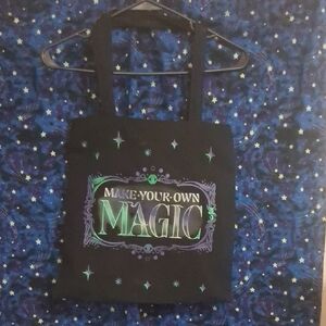 Make Your Own Magic Black Tote Bag